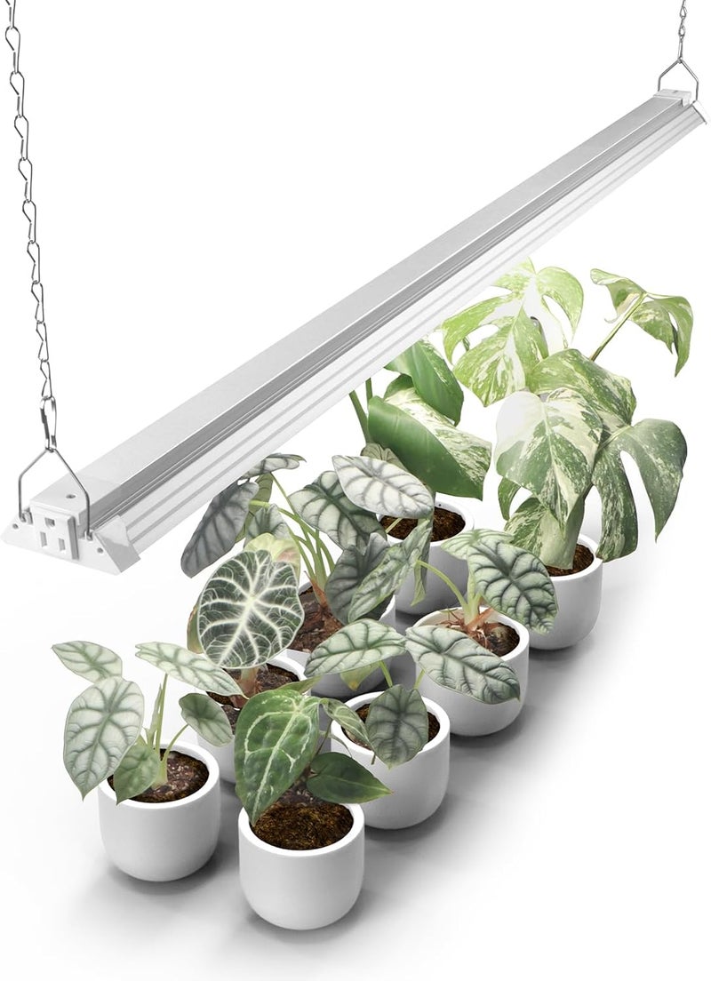 Barrina TX72 4FT Grow Light for Indoor Plants, 72W (500W Equivalent), High PPFD, 5000K Daylight Full Spectrum, Grow Lights for Seed Starting, Vegetable, Greenhouse with On/Off Switch, Linkable, 1 Pack - Image 1